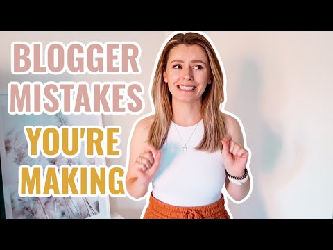 9 mistakes NEW BLOGGERS make (and what to do instead) | Start a successful blog in 2023