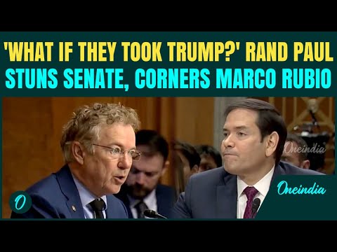 ‘What If Trump Is Kidnapped Like Maduro?’ Rand Paul GRILLS Rubio in EXPLOSIVE Venezuela Hearing