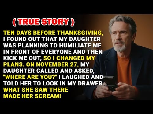 Just Ten Days Before Thanksgiving, I Learned My Daughter Had a Cruel Plan To Publicly Shame Me…