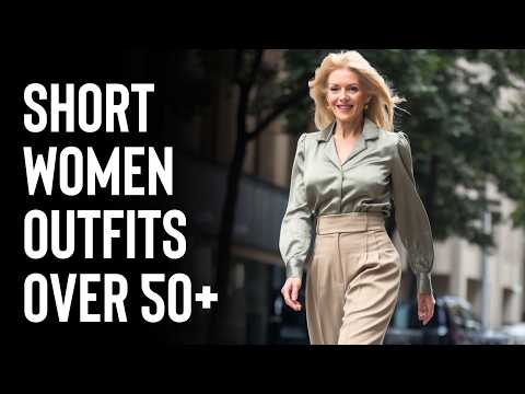 How To Dress if You Are a Short Woman Over 50+