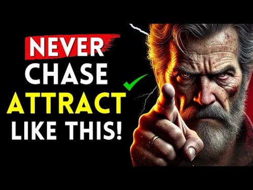 Don’t Chase, Attract - What Belongs to You Will Simply Find You