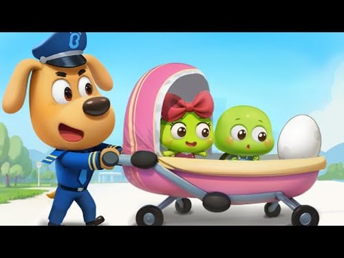 The Egg's Adventure | Educational Cartoons for Kids | Police Rescue | Sheriff Labrador