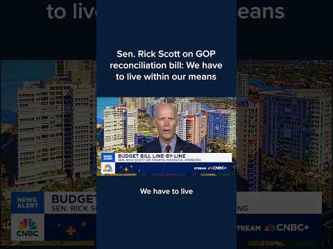 Sen. Rick Scott on GOP reconciliation bill: We have to live within our means