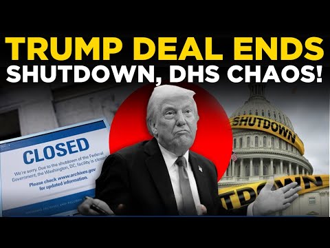 TRUMP LIVE | Trump Signs $1.2 Trillion Budget, Shutdown Ends as DHS Funding Crisis Deepens | US NEWS