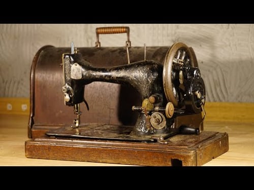 1886 SINGER Sewing Machine Restoration