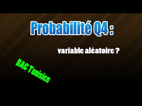04 variable aléatoire