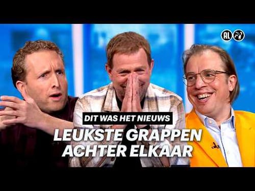 De GRAPPIGSTE momenten van Dit Was Het Nieuws | Voorjaar 2025
