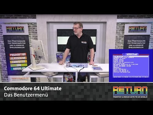 Commodore 64 Ultimate: The User Menu