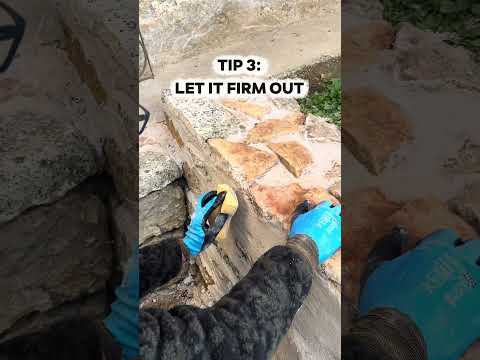 3 repointing tips we wish we knew before our first fail! #diy #restoration #homerenovation #shorts