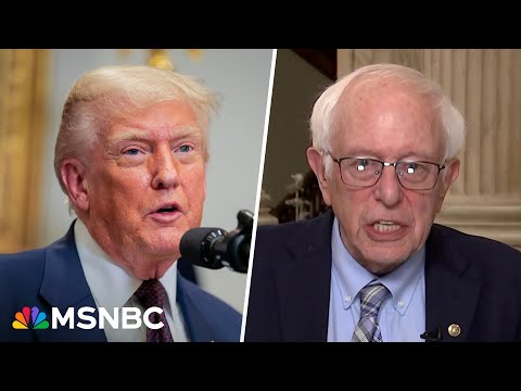 'Absolutely insane': Bernie slams Trump for threatening Canada over Palestine move