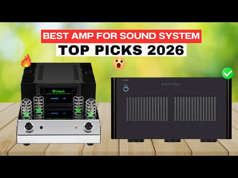 Best Amplifiers for Sound System In 2026