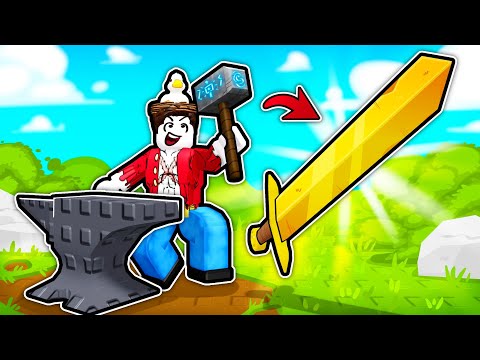 I created GODLY Weapons for PROFIT in Roblox The Forge