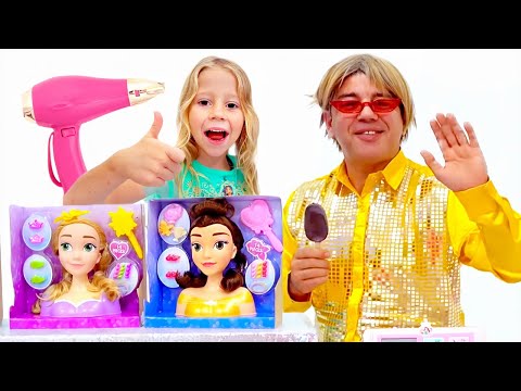 Настя и салон для принцесс