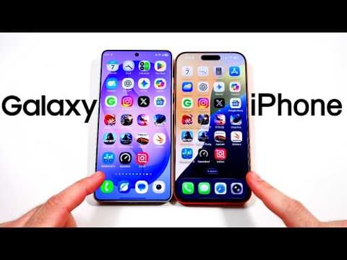 Galaxy S26 Ultra vs iPhone 17 Pro Max Speed Test
