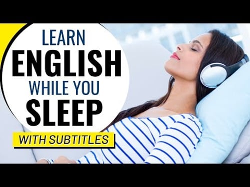 Learn English while you SLEEP (with SUBTITLES)