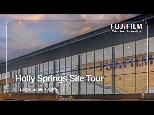 FUJIFILM Biotechnologies Large Scale Facility Tour - Holly Springs, North Carolina