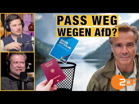 ZDF "Star" will wegen AfD seinen PASS abgeben!