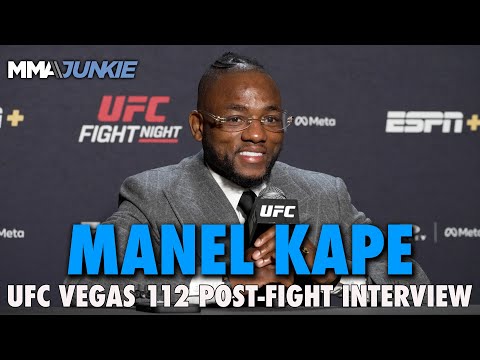 Manel Kape makes bold prediction for Joshua Van title fight: 'He's scared' | UFC Vegas 112