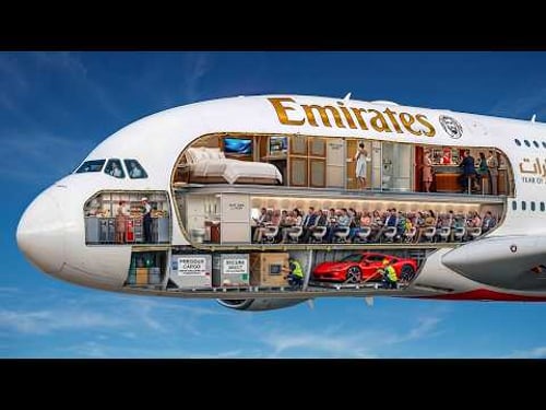 10 WEIRD FACTS ABOUT THE AIRBUS A380 YOU DIDN'T KNOW