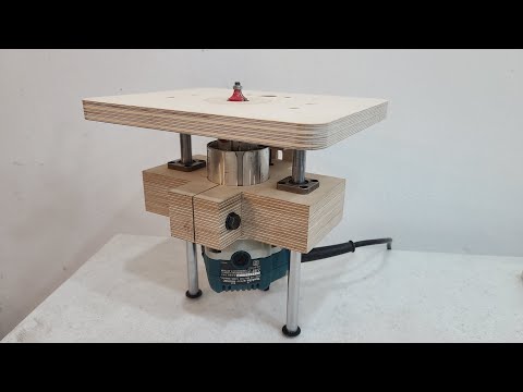트리머 리프트 만들기 / Router lift diy