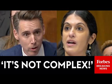 'Can Men Get Pregnant?': Hawley Tries Again And Again To Get Doctor To Answer His Question