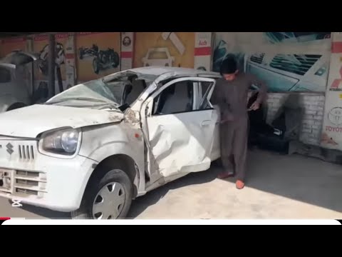Severe Accident Suzuki Alto | Car Damage Repair Process