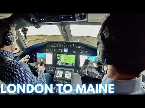 4 Days 7000 Miles 18hrs Of Flying UK To USA In A Private Jet!