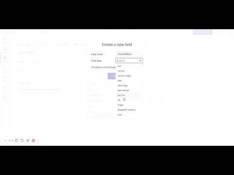Database Design with Bubble.io