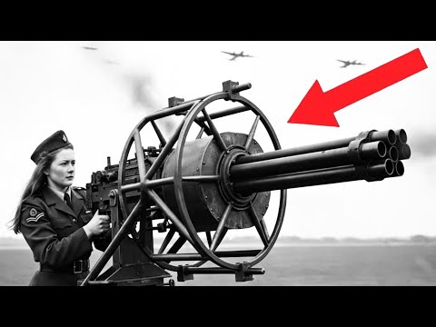 Comment Une Femme A Construit Une Mitrailleuse Gatling Et Abattu Sept Bombardiers En 14 Minutes
