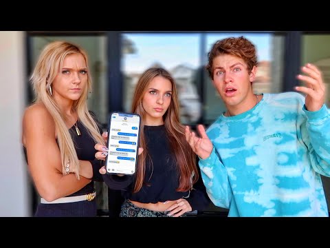 CONFRONTING HIM ABOUT HIS SECRET GIRLFRIEND!!