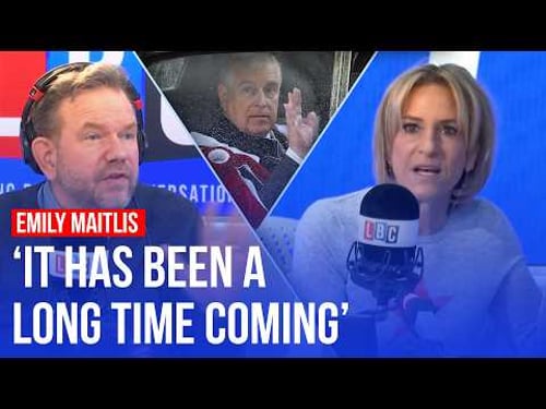 'A grave moment': Emily Maitlis on Andrew Mountbatten-Windsor’s arrest