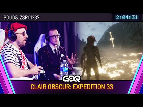 Clair Obscur: Expedition 33 by Bdud5 and Z3R01337 in 2:04:31 - Awesome Games Done Quick 2026