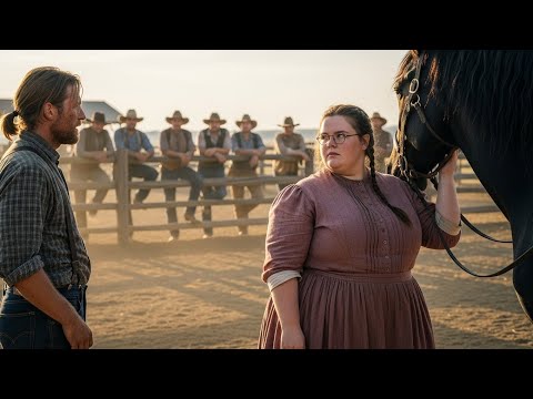 They Sent the Obese Girl to His Barn to Tame His Horse as a Joke—But the Cowboy Kept Her Instead