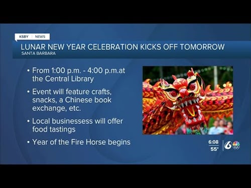 Lunar New Year celebration returns to Santa Barbara Public Library