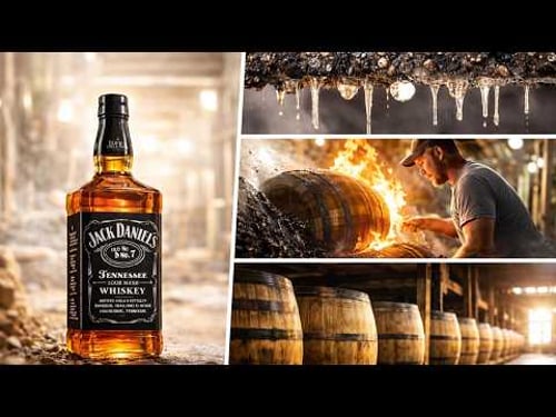 How Jack Daniel’s Is Made 🥃 Inside America’s Legendary Whiskey Process