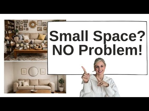 SMALL SPACE STYLING IDEAS THAT MAKE YOUR HOME LOOK BIGGER