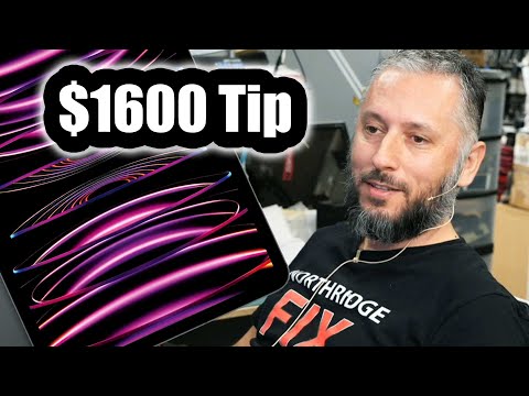 iPad 10.5 Repair - Customer came in with a bag full of money.