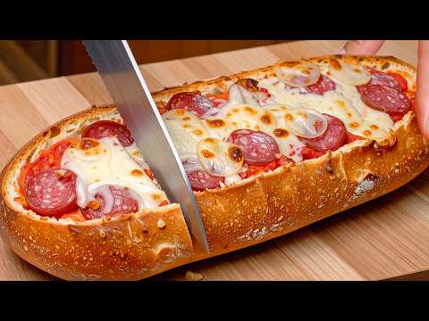 Simply pour eggs into bread—so delicious that I cook them almost every morning! Cheap and easy