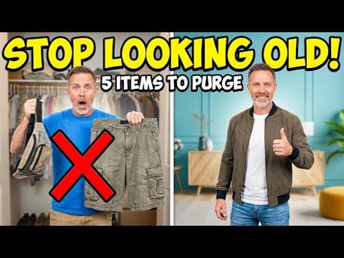 Stop Looking Old! 5 Ridiculous Items Every Man Over 50 Must Purge