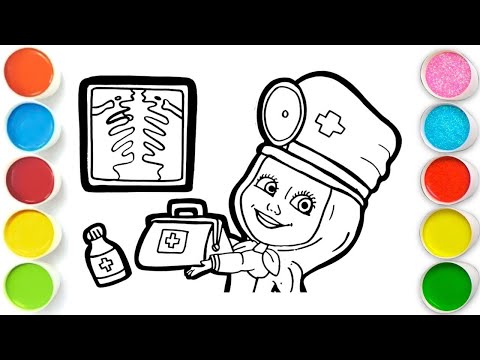 MASHA Drawing, Painting & Coloring For Kids and Toddlers_ Child Art