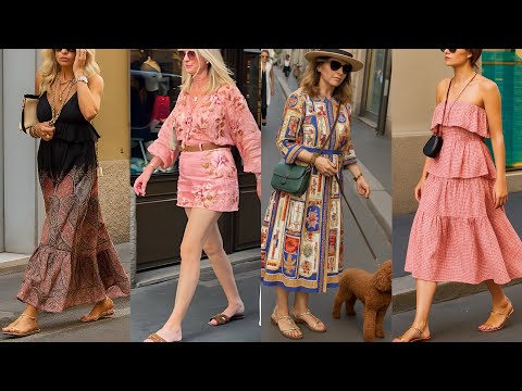 ITALIAN LUXURY FASHION JULY 2025 🇮🇹 MILAN STREET LOOKS | HOW TO SHOP & TRENDY SUMMER OUTFITS STYLE