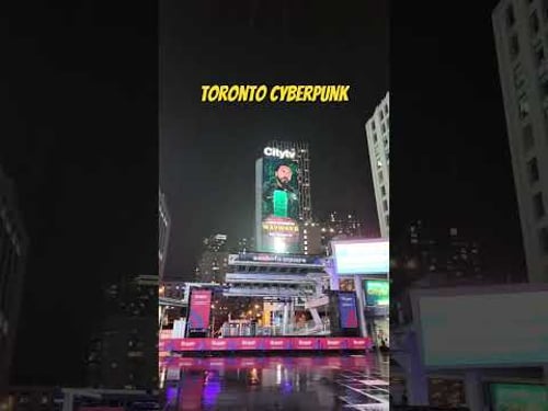 Toronto Cyberpunk #electronicmusic #canada #travel #torontolife #downtowntoronto #toronto #cyberpunk