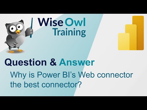 Why Power BI's Web connector is the best connector!