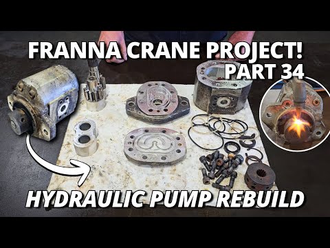 Hydraulic Pump Rebuild…but Nothing goes to Plan! | Franna Crane Project | Part 34
