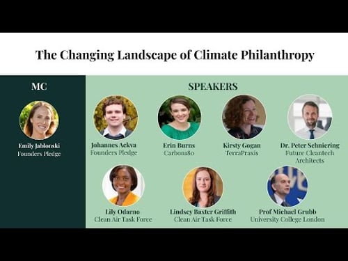 Climate Cohort: The Changing Landscape of Climate Philanthropy