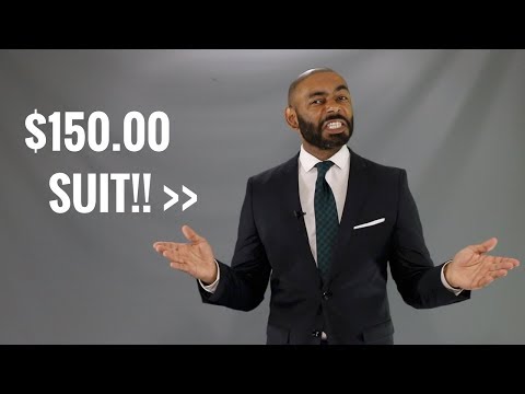 How To Make A Cheap Men's Suit Look Expensive/How To Make A Cheap Suit Look Good