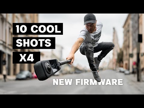 Top 10 Cool Shots with the Insta360 X4 - NEW Fireware Update!