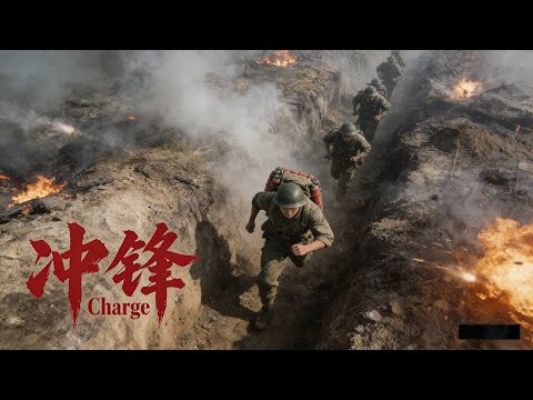 《冲锋/Charge Forward》一人击退美军8轮进攻!中国第一位特级英雄的终极一战!