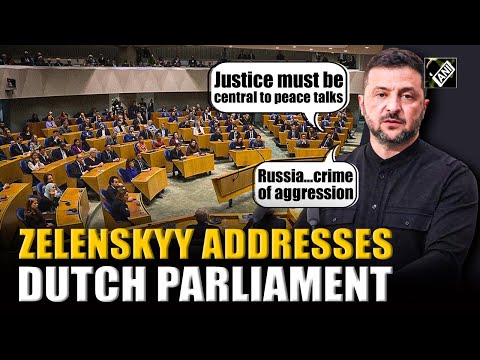 President Zelenskyy says Russia must be held responsible for 'crime of aggression'