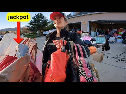 This Yard Sale Was a Designer Bag GOLDMINE